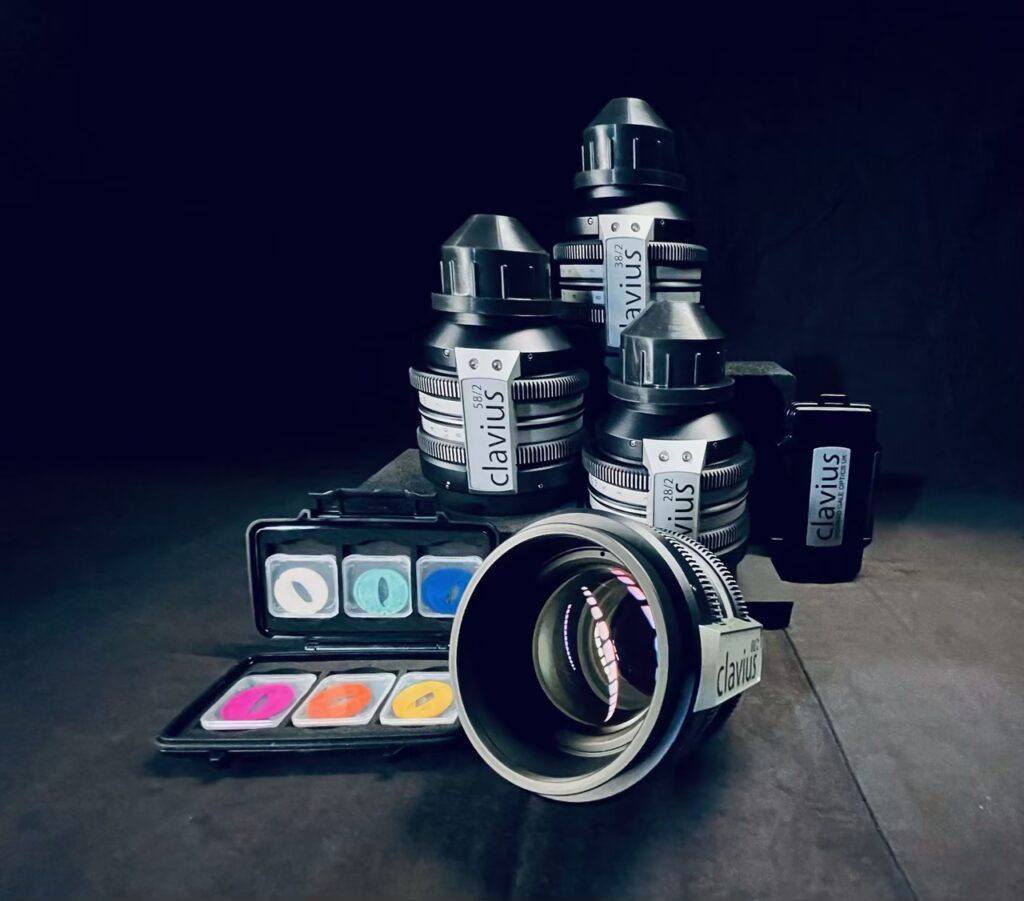 Clavius Primes Lens Set (FULL FRAME) - 28mm, 38mm, 58mm, 88mm