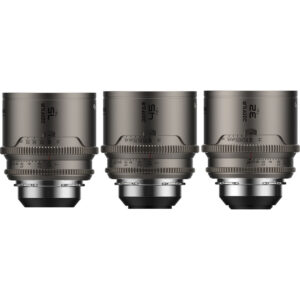 DZOFilm Arcana Anamorphic Prime 3-Lens Kit (ARRI PL, Titanium)