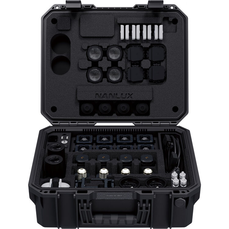 Evoke 5C RGB LED Spotlight 8-Light Kit